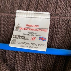 Wooly pulley “Police” style sweater